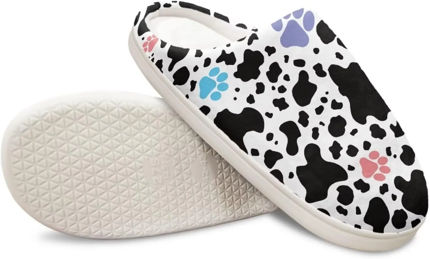 Indoor Slippers Colorful Fashion Animal Print for Women Skin-friendly Soft Shoes Fit for Home Bedroom Kitchen