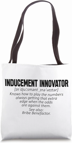 Inducement Innovator - knows how to play the numbers always Tote Bag
