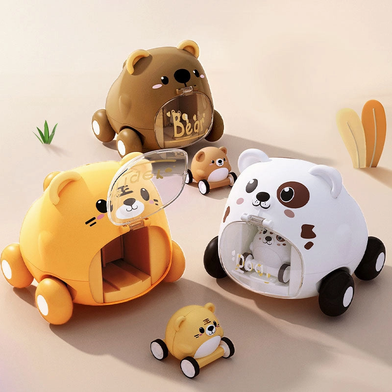 Interactive Baby Cartoon Toy Car