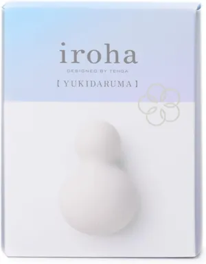 iroha Yuki Renewal Version Vibrator for Women, Soft Touch Silicone, Easy Clean, Whisper Quiet, Waterproof, Rechargeable, White