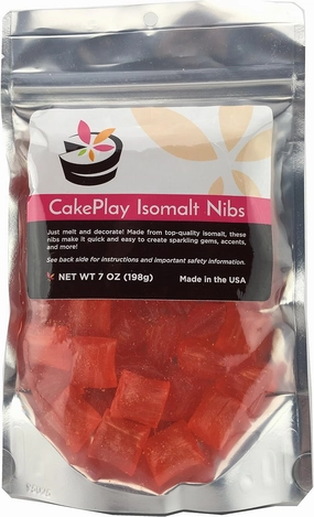 Isomalt Nibs Orange