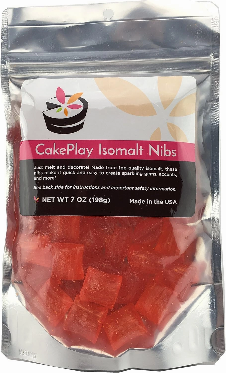 Isomalt Nibs Orange