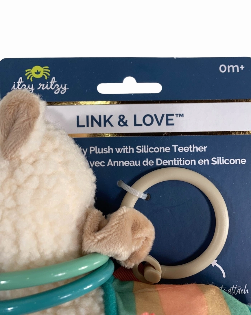 Itzy Ritzy Jingle Activity Toy, Llama