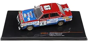 ixo 1/43 Nissan Datsun Violet GT 1981 Cote d'Ivoire Rally #6 S.Mehta/M.Doughty Finished Product