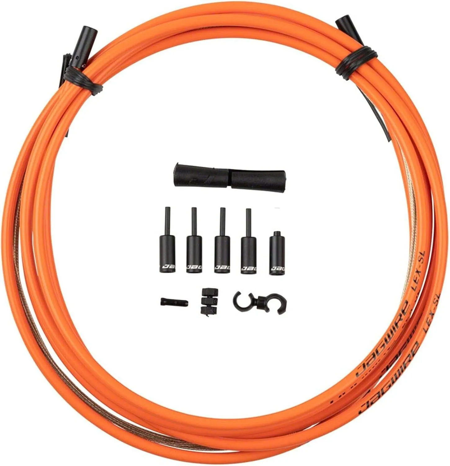 Jagwire Pro Unisex Adult Cables and Sheaths, Orange, One Size