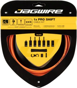 Jagwire Pro Unisex Adult Cables and Sheaths, Orange, One Size