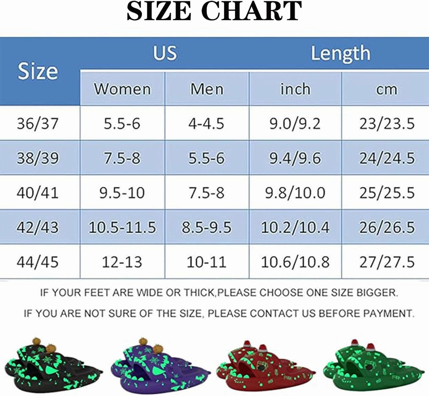 Jfxgjuv Halloween Luminous Shark Slippers, Christmas Luminous Shark Slippers, Spooky Shark Slides Glow in The Dark for Men Women
