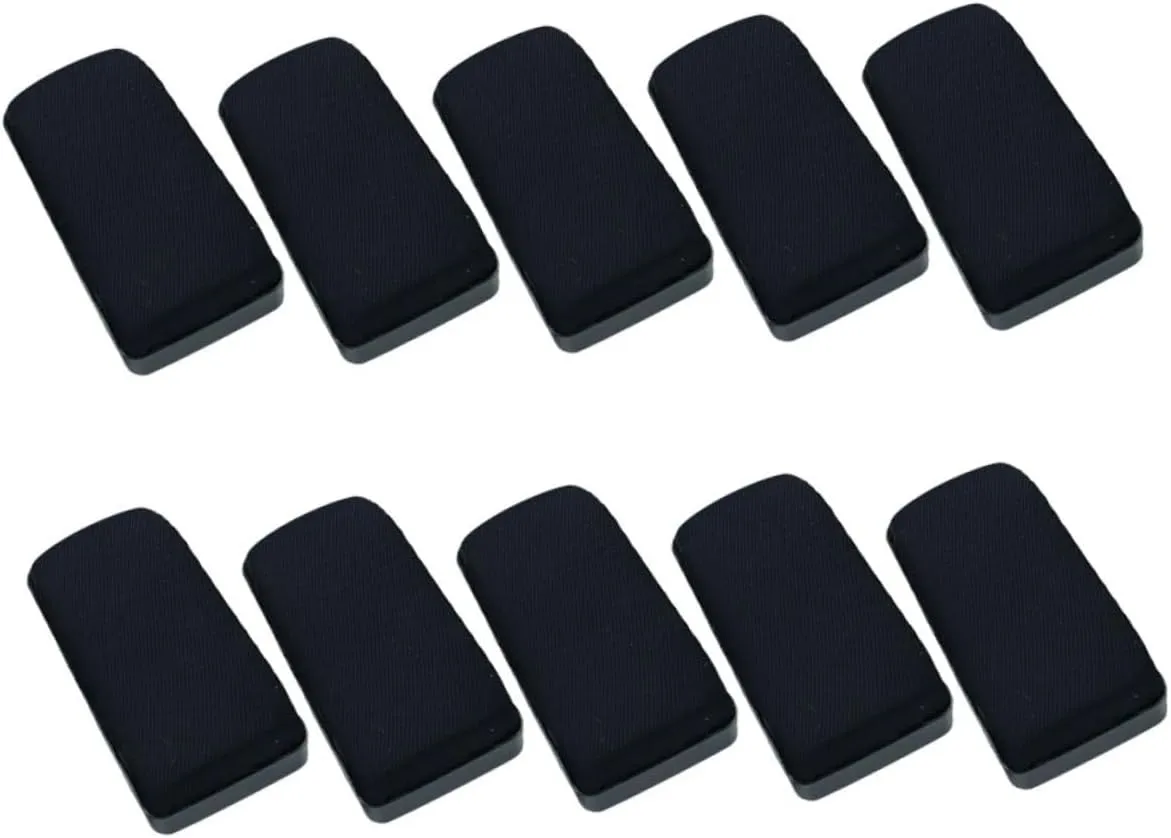 jojofuny Bulk Erasers for Dry Erase Boards 10pcs Whiteboard Erasers for Classroom and Office