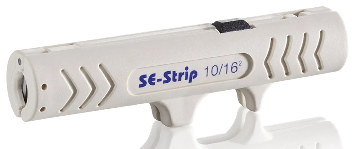 Jokari 30200 SE-Strip Insulation Stripping Tool for Security and Energy Cables, 10-16, 12.4cm L x 3.5cm W x 2.5cm H