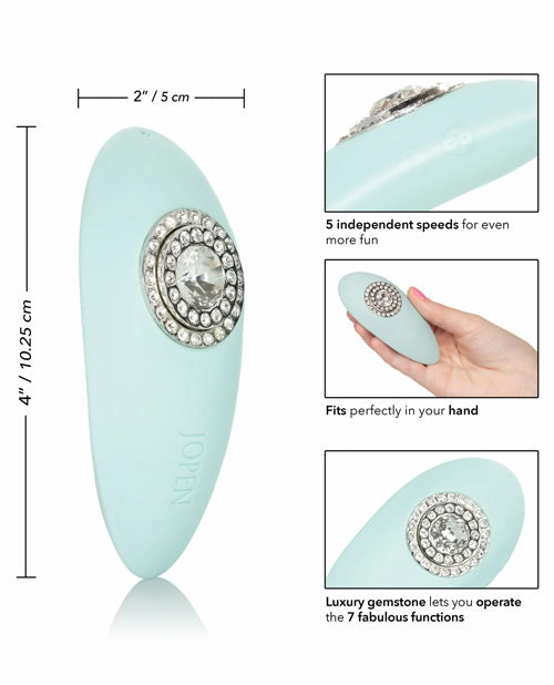 Jopen Pave Curved Intimate Massager W-crystal - Grace