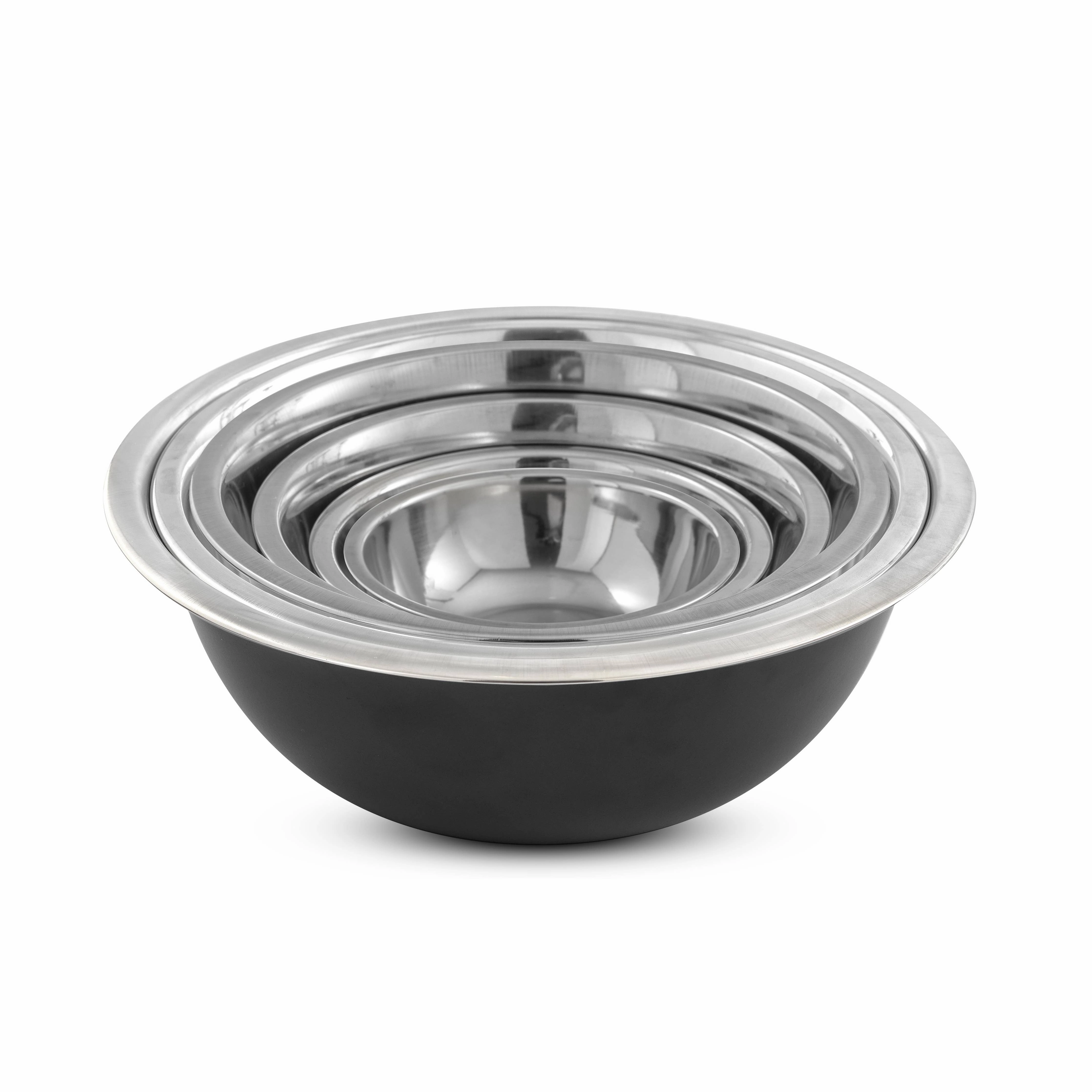 JoyJolt - Stainless Steel Kitchen Mixing Bowls Set - 6 Pieces
