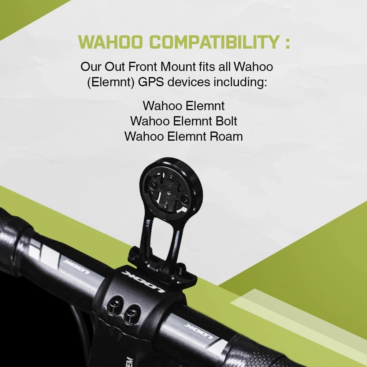 JRC Components Wahoo Elemnt Stem Mount - Premium and Stealth Options for Bicycle