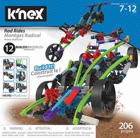 K’NEX Rad Rides 12 in 1 Building Set