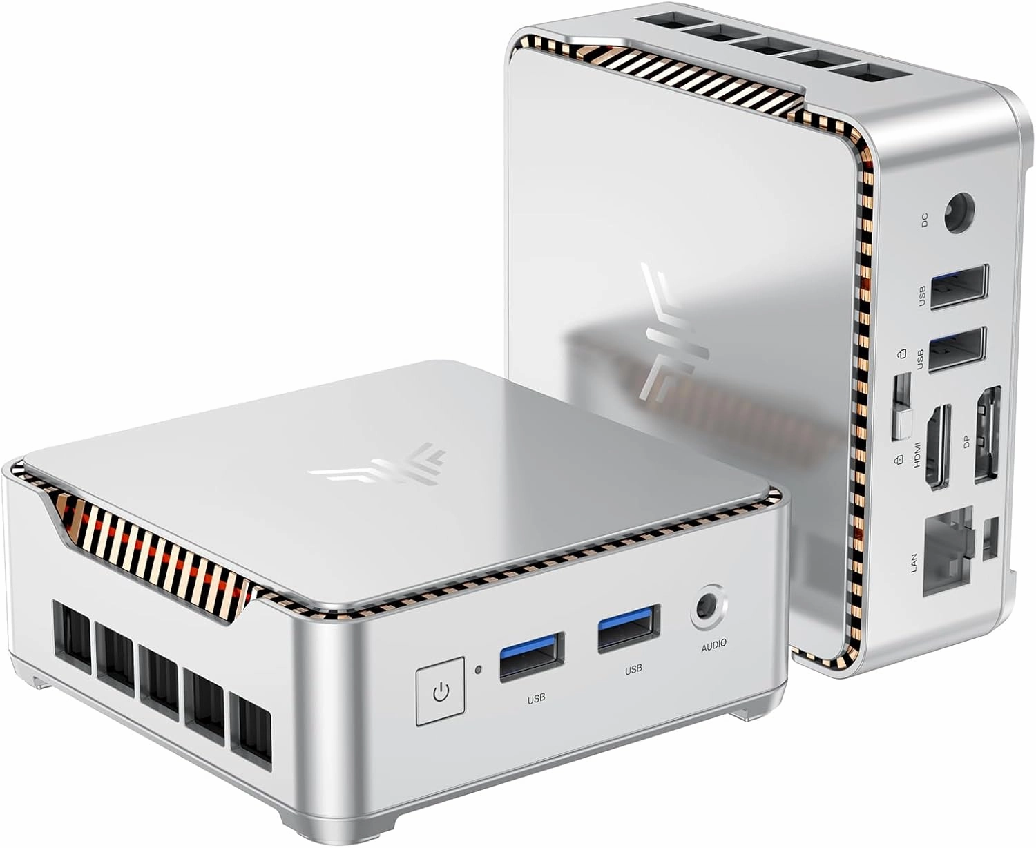 KAMRUI E2 Mini PC,11 Pro Intel Twin Lake N150 Mini Computer,16GB RAM 1TB M.2 SSD,Micro PC Support 4K Display/USB3.2/WiFi/BT/Gigabit Ethernet Mini PC Home/Office