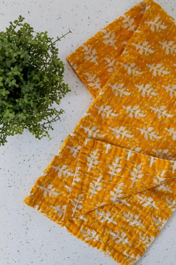 Kantha Kitchen Towel