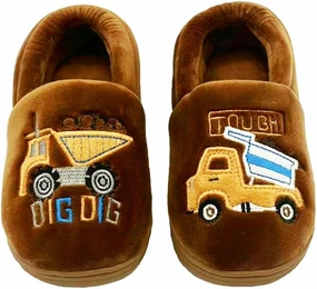 Kids Boys Girls Warm Slippers Kids Non-Slip Winter Indoor Household Shoes