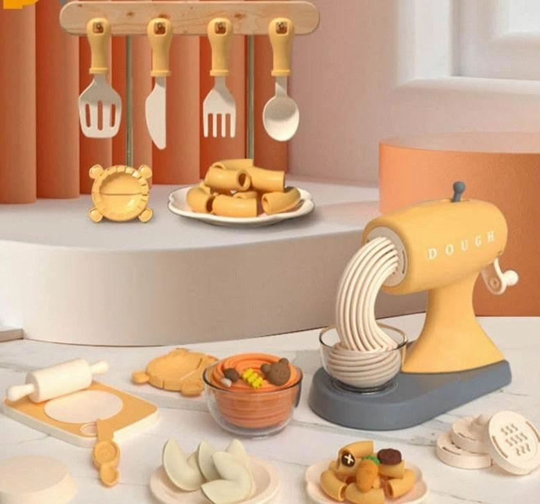 Kids Kitchen Mold Toy Set - DIY Food Play Kit