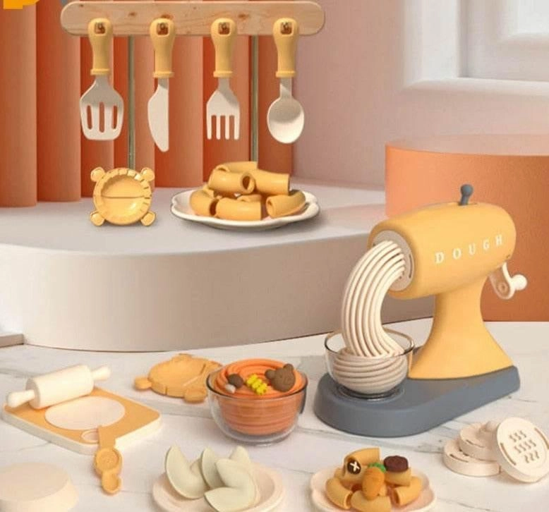 Kids Kitchen Mold Toy Set - DIY Food Play Kit