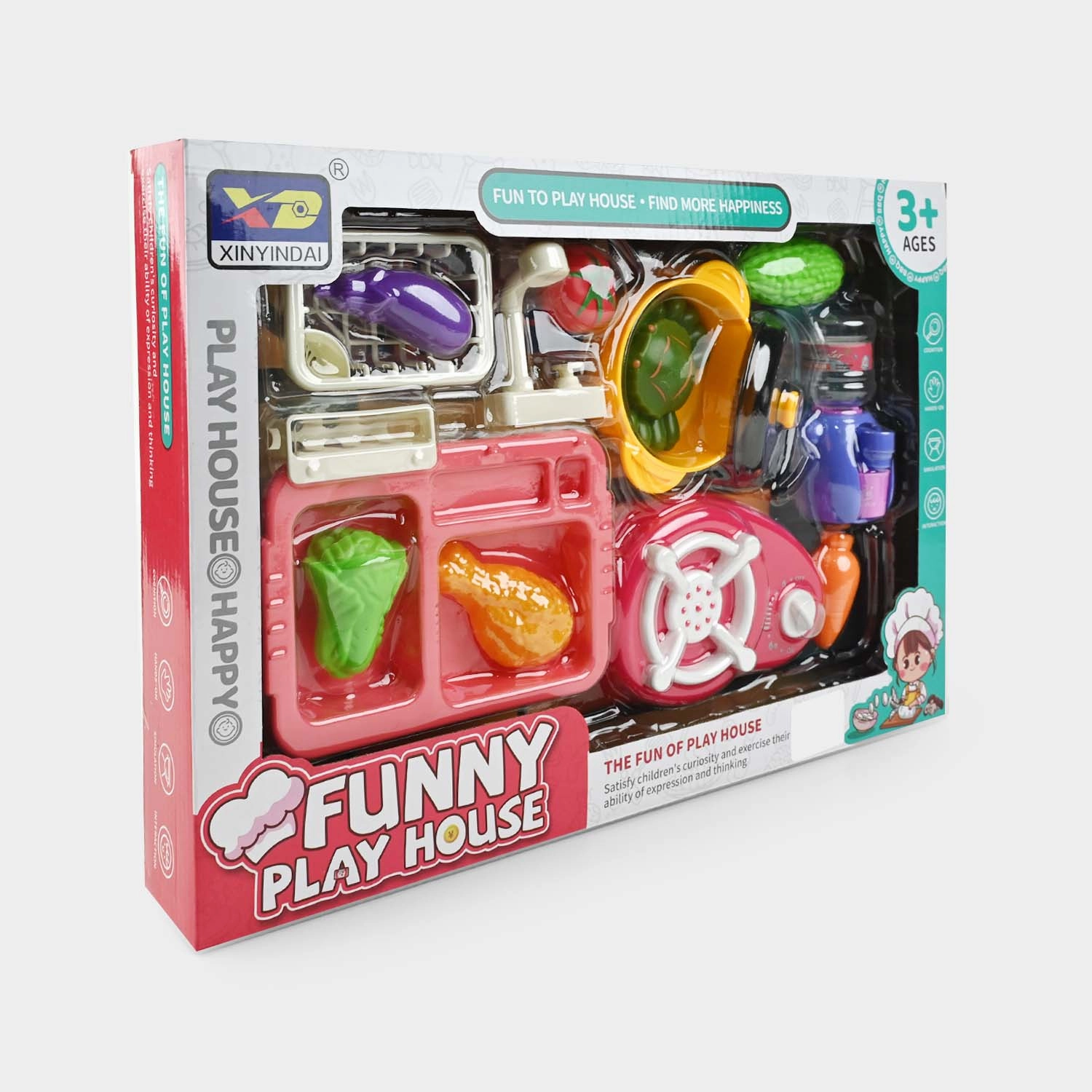 Kitchen Set with Kitchen Accessory Play Set for Kids