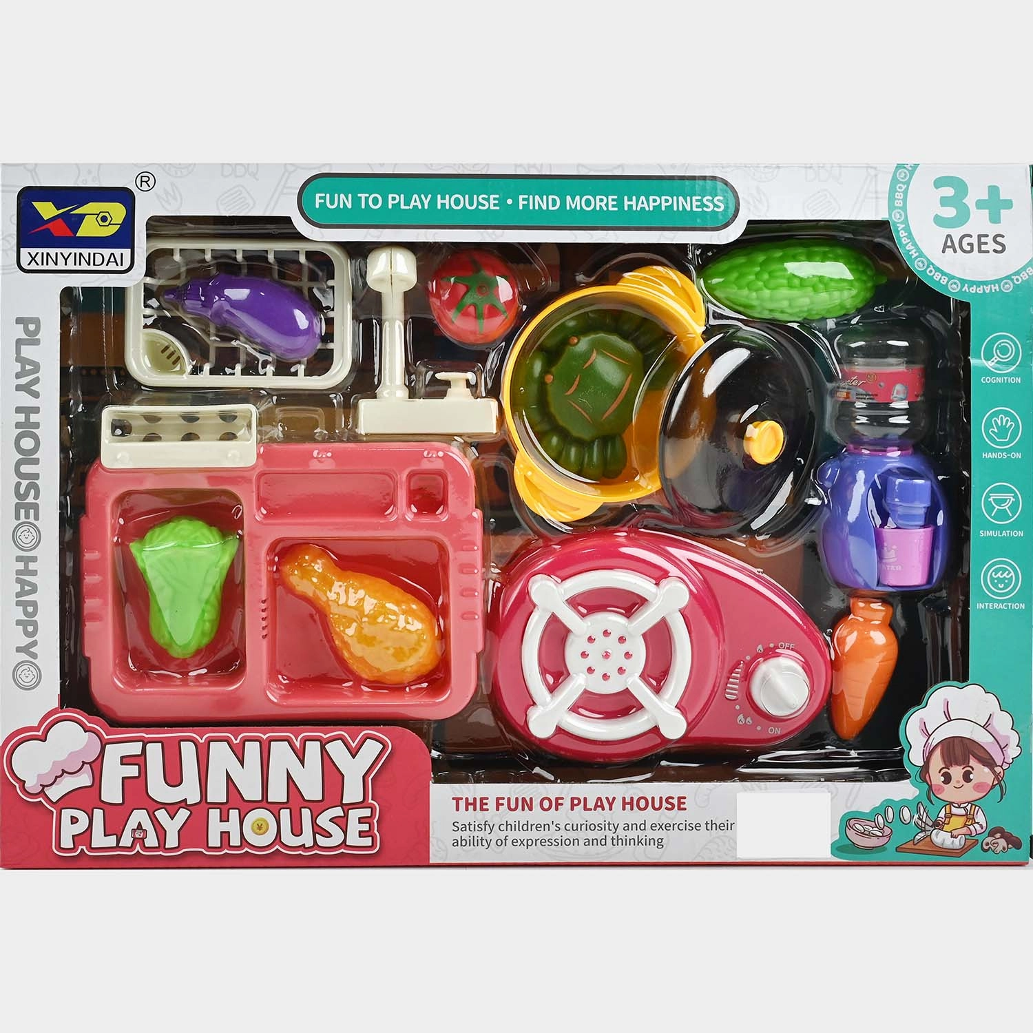 Kitchen Set with Kitchen Accessory Play Set for Kids