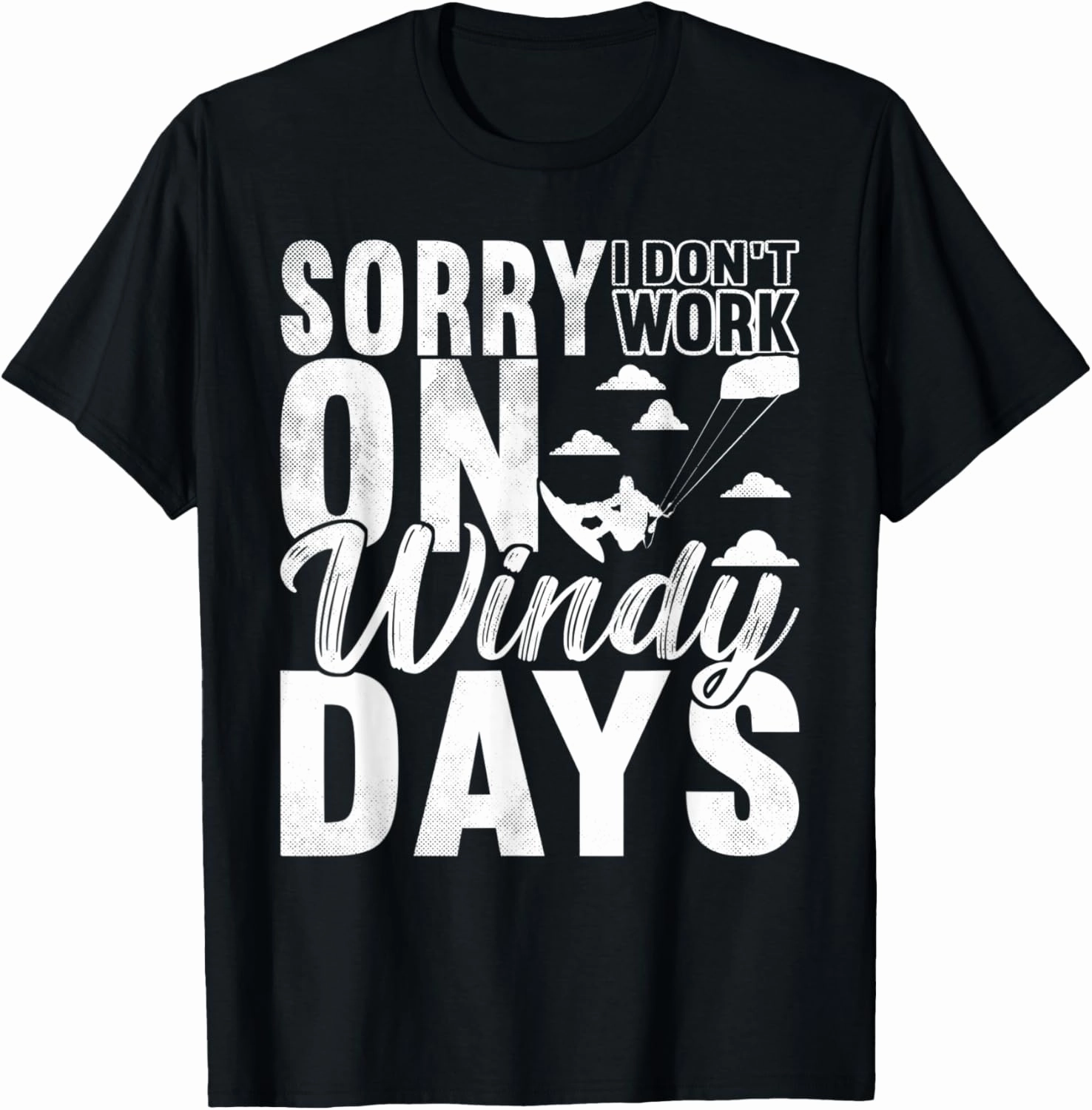 Kite Surfing Gear Kitesurfing Board T-Shirt