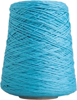 Knit Picks Dishie Worsted Weight 100% Cotton Yarn Cone - 400 g (Azure)