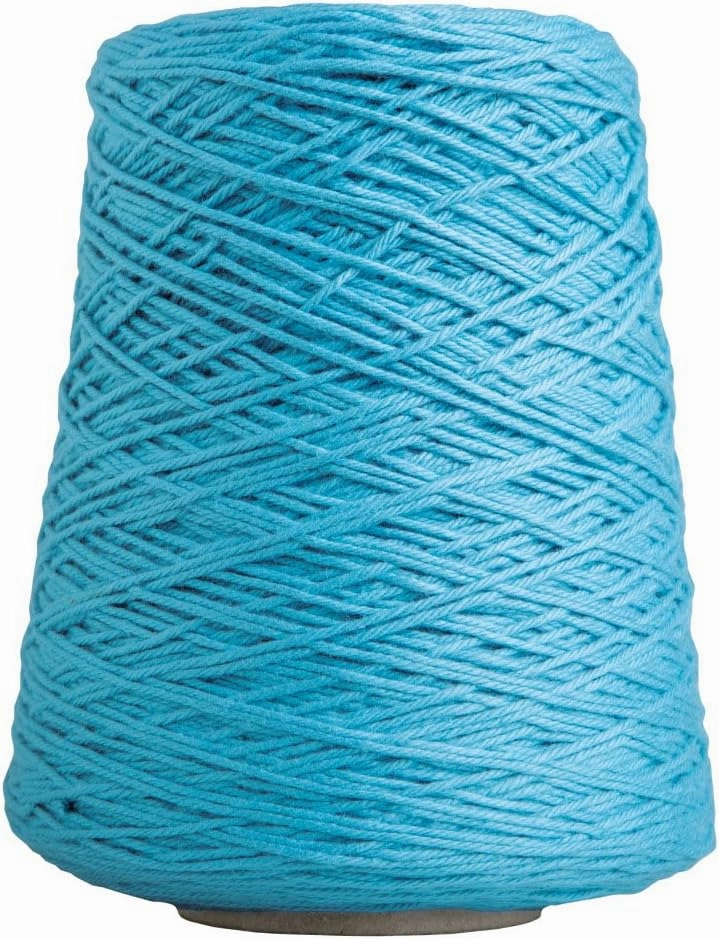 Knit Picks Dishie Worsted Weight 100% Cotton Yarn Cone - 400 g (Azure)