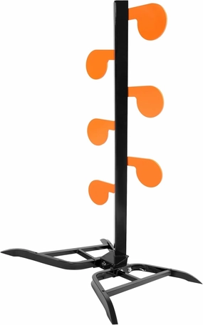 KUAFU 6" x 1/4" NP550 Dueling Tree Target Kit, Orange Steel Paddle for Pistol and Rimfire Training Shooting Sports Competition
