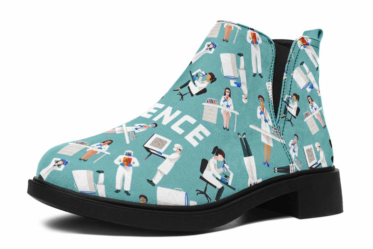 Lab Coat Neat Vibe Boots