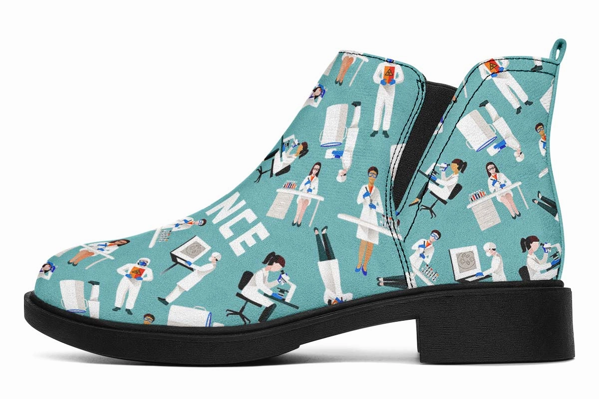 Lab Coat Neat Vibe Boots