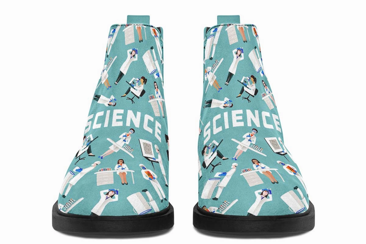 Lab Coat Neat Vibe Boots