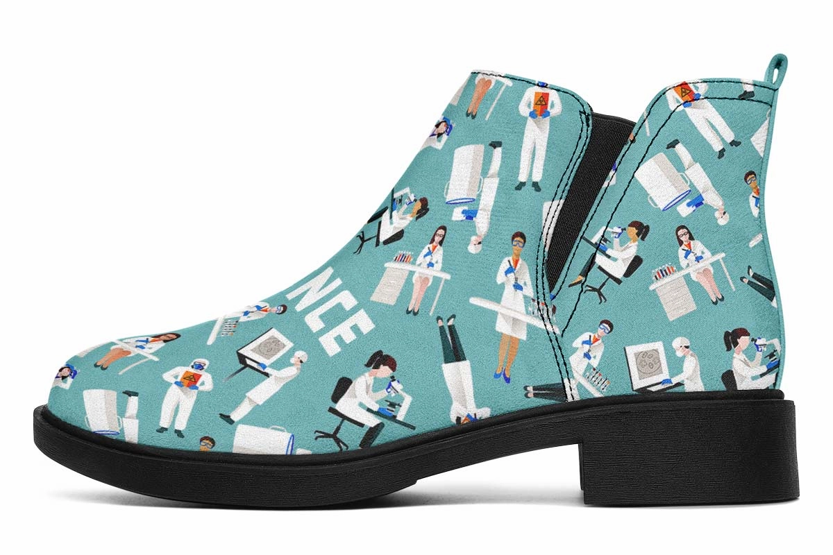 Lab Coat Neat Vibe Boots