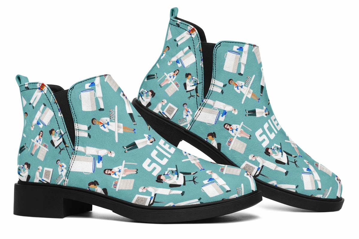 Lab Coat Neat Vibe Boots