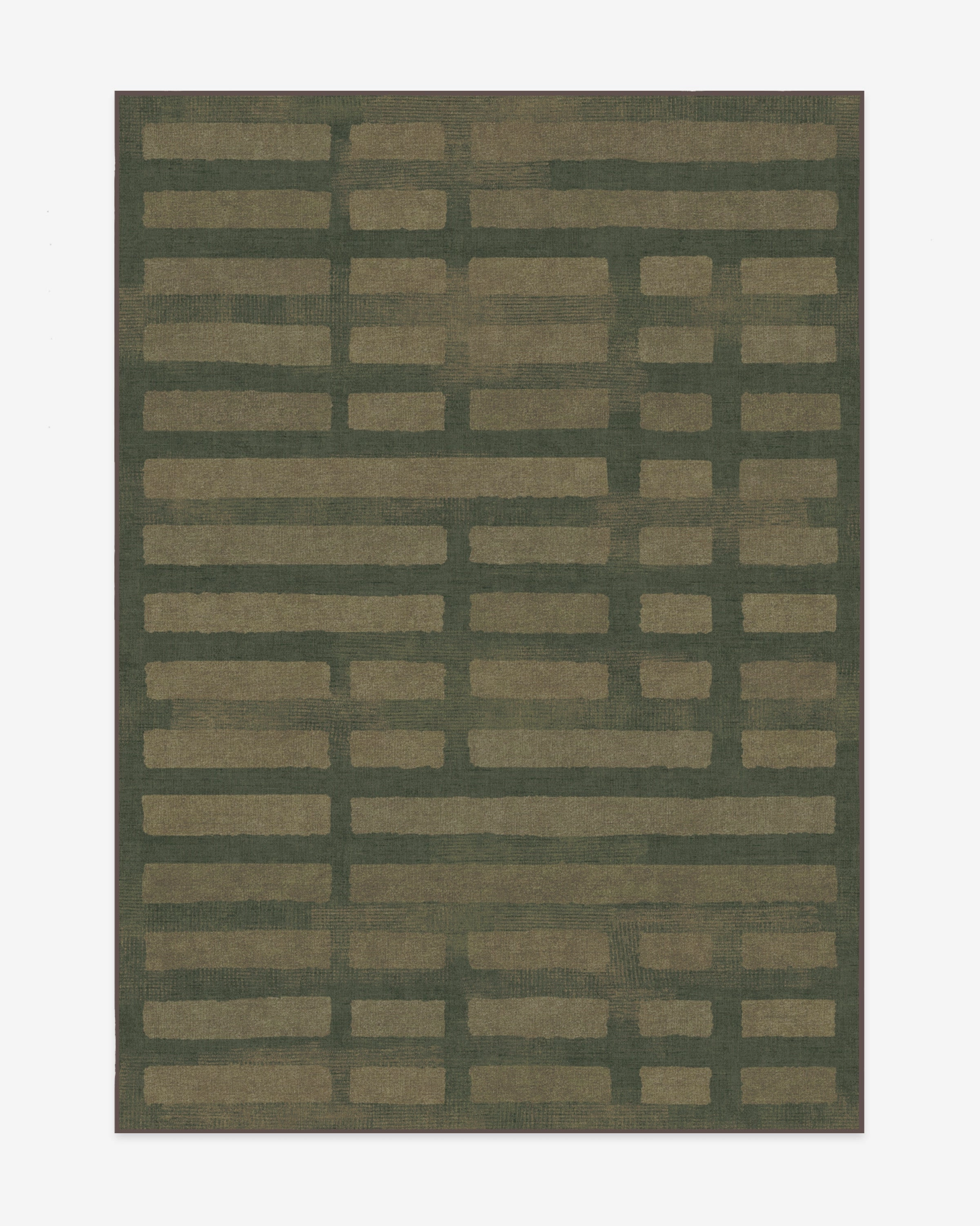 Laine Olive Green Tufted Rug