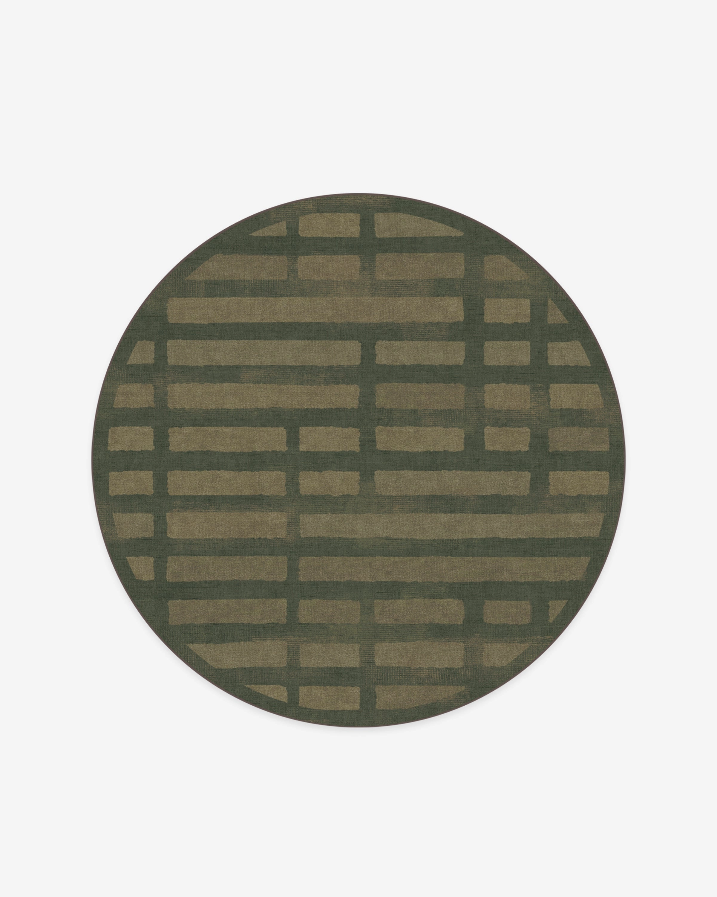 Laine Olive Green Tufted Rug