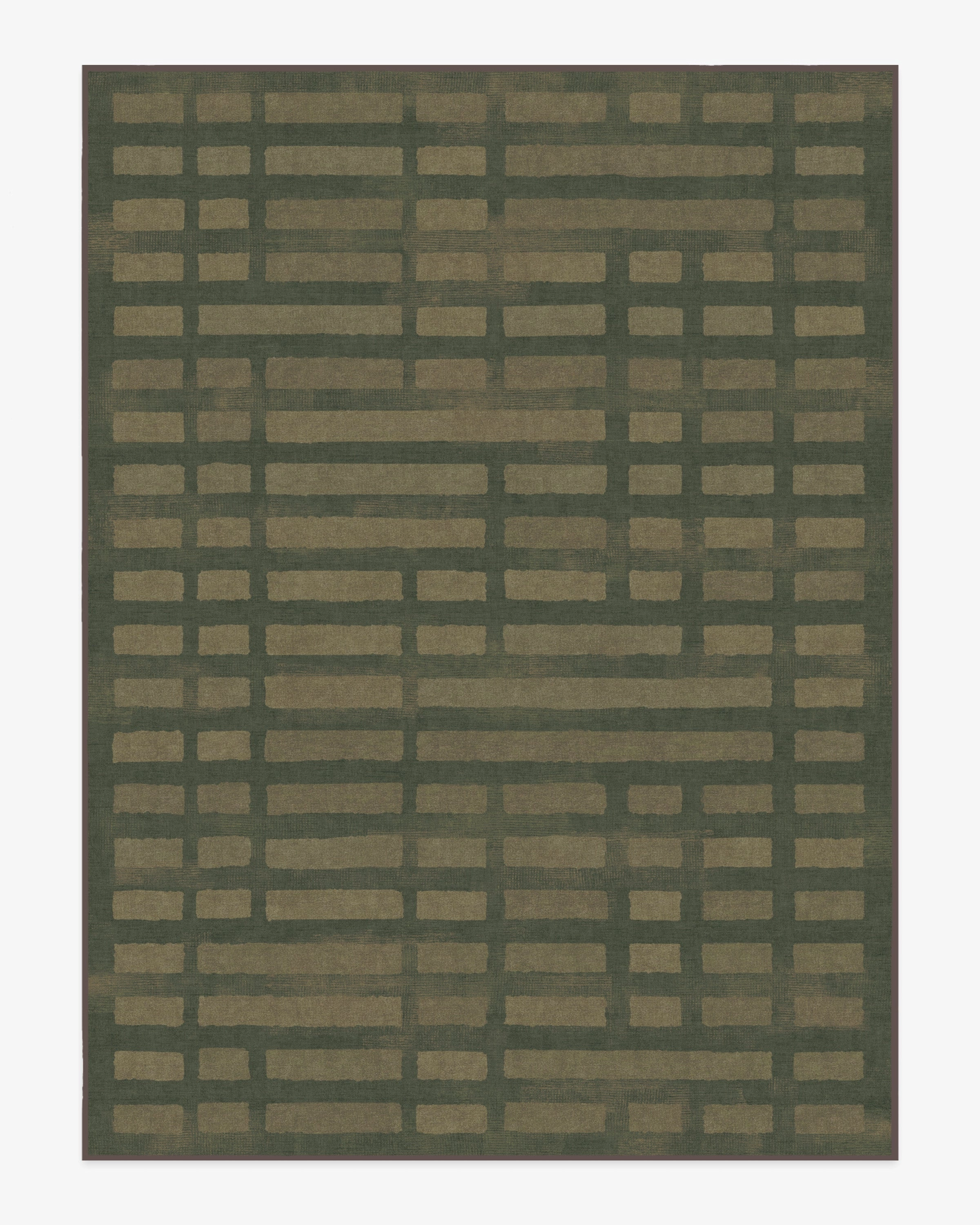 Laine Olive Green Tufted Rug