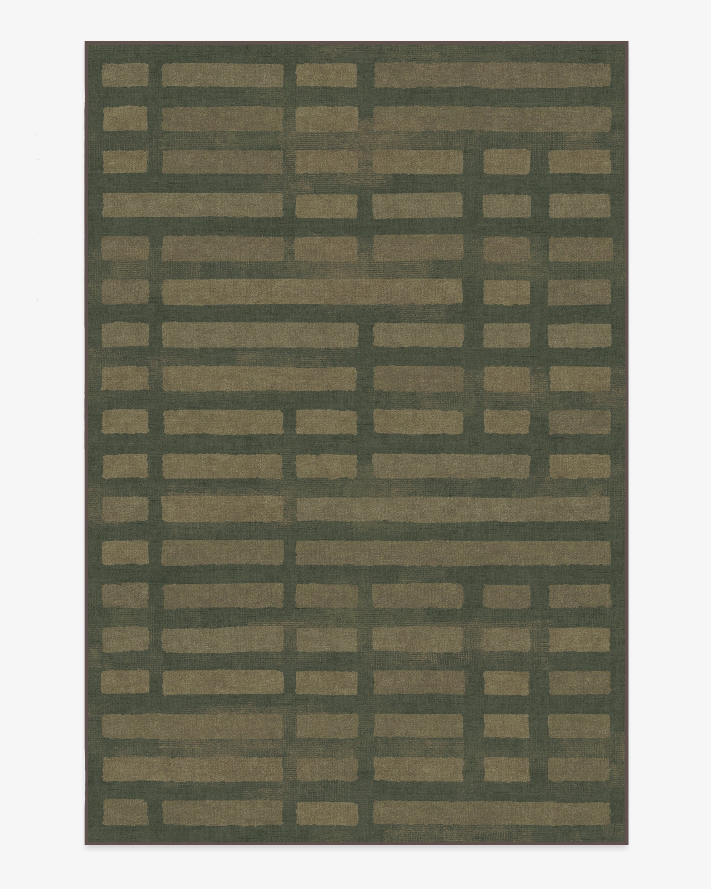 Laine Olive Green Tufted Rug