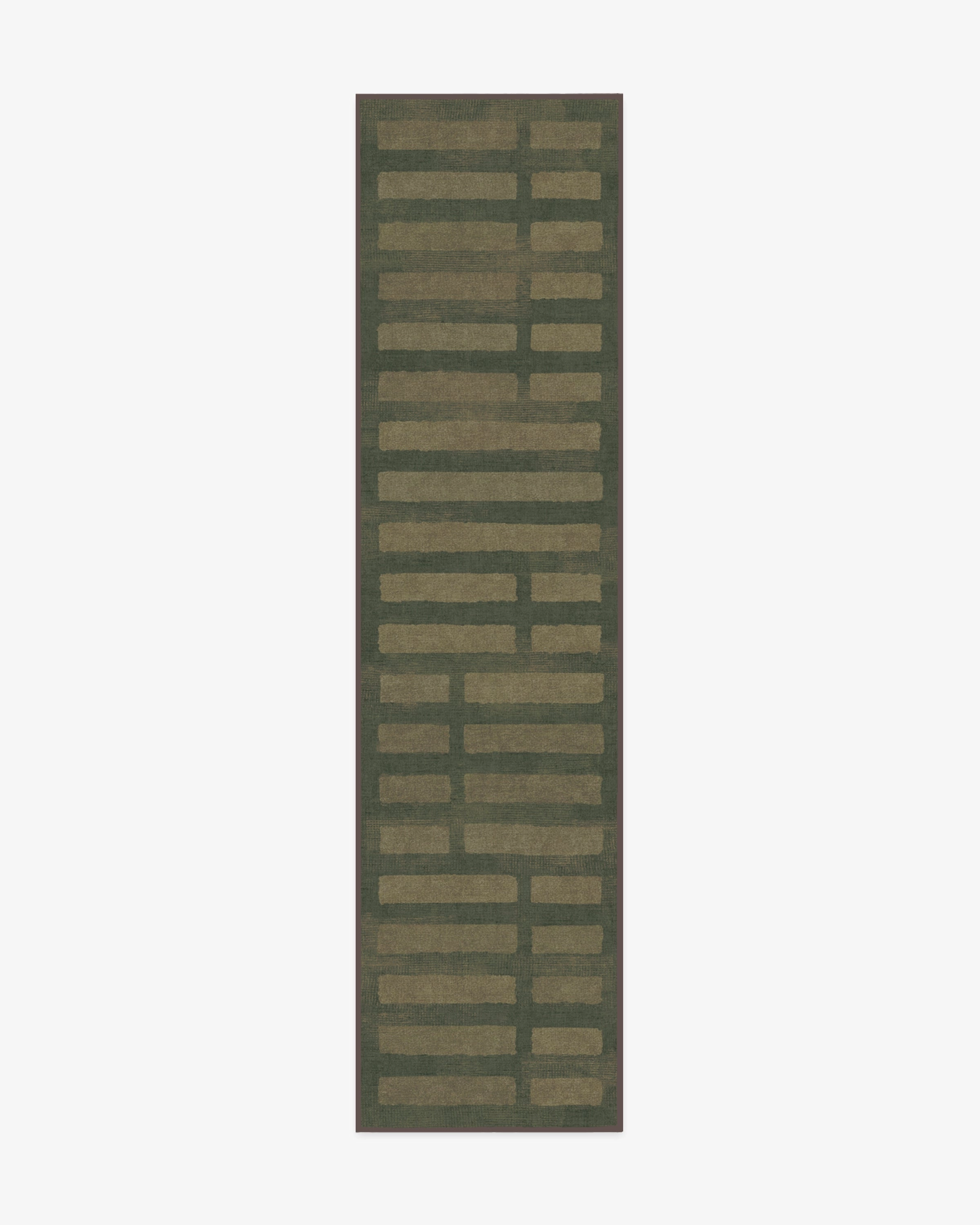 Laine Olive Green Tufted Rug