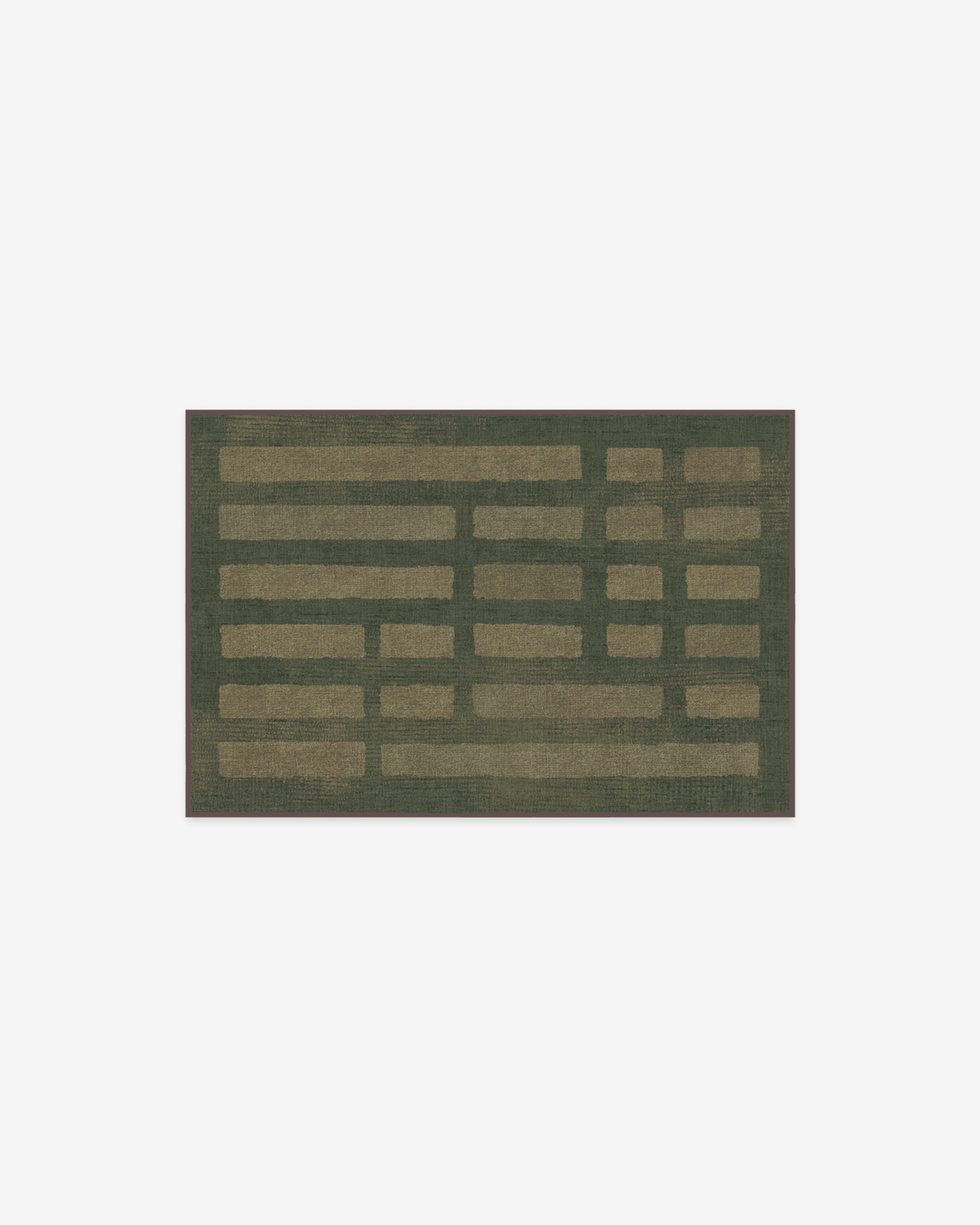 Laine Olive Green Tufted Rug