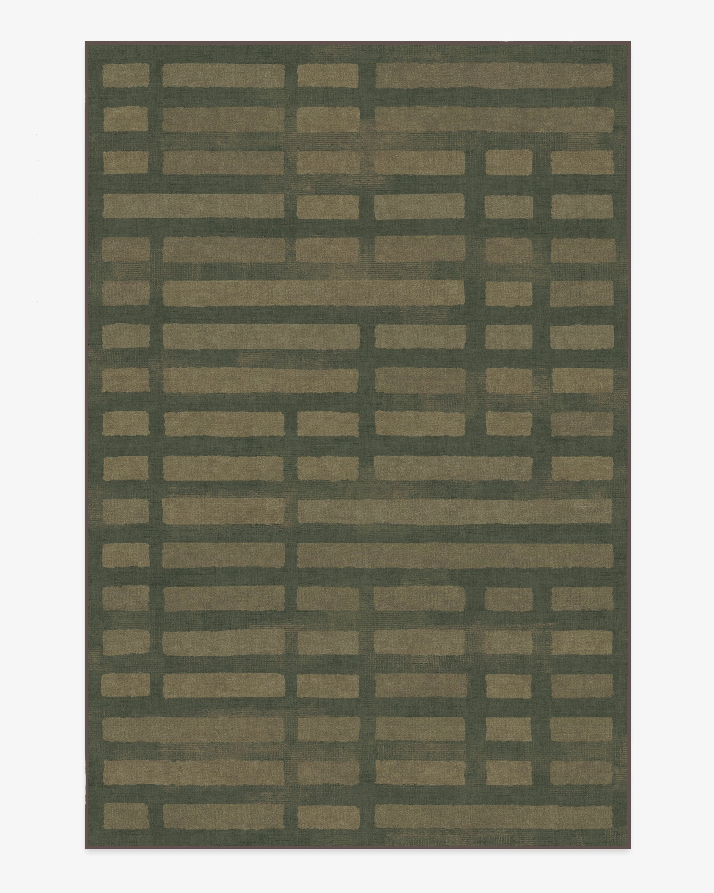 Laine Olive Green Tufted Rug