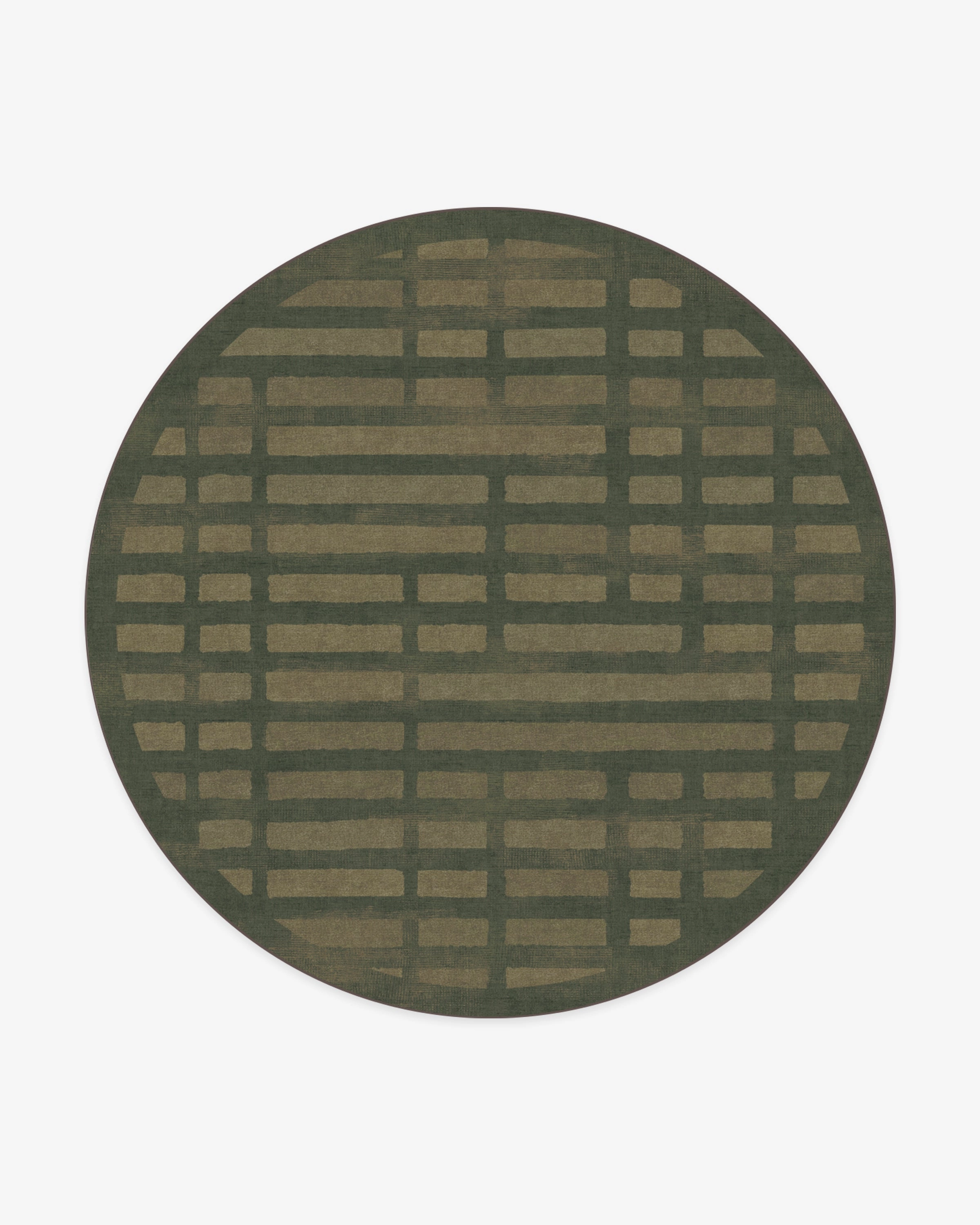 Laine Olive Green Tufted Rug