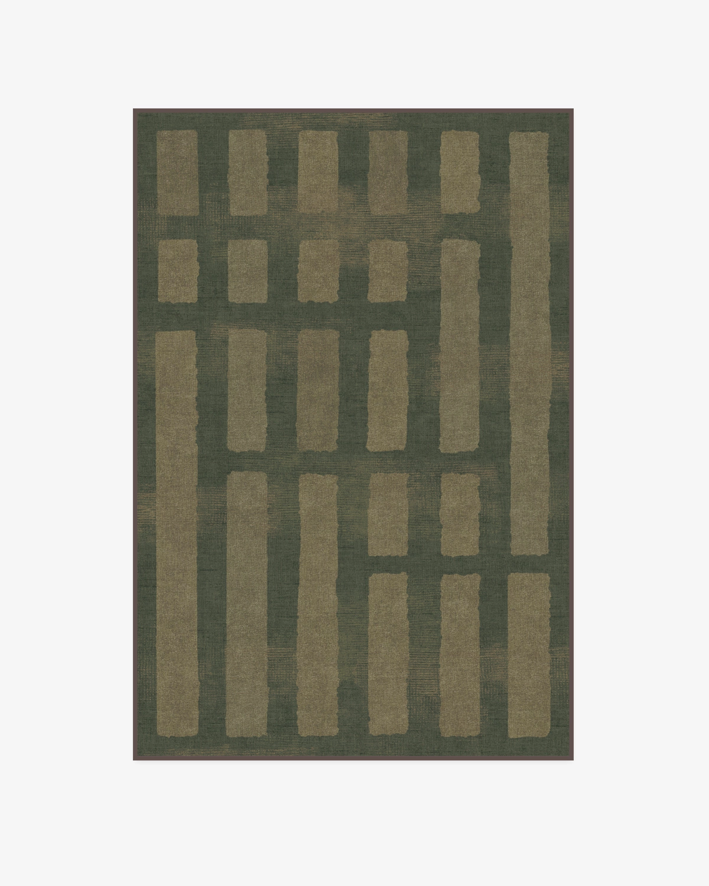Laine Olive Green Tufted Rug