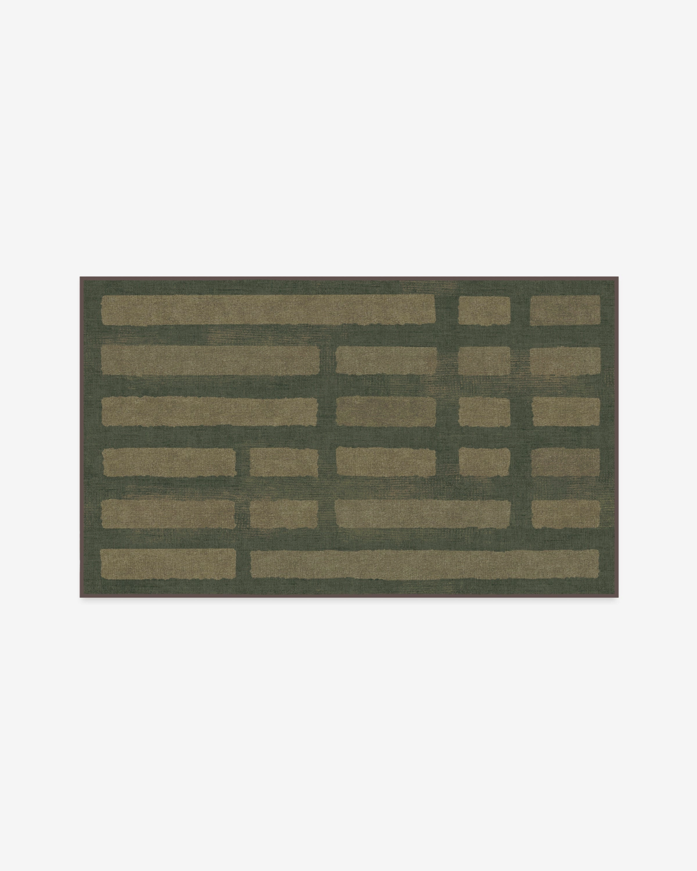 Laine Olive Green Tufted Rug