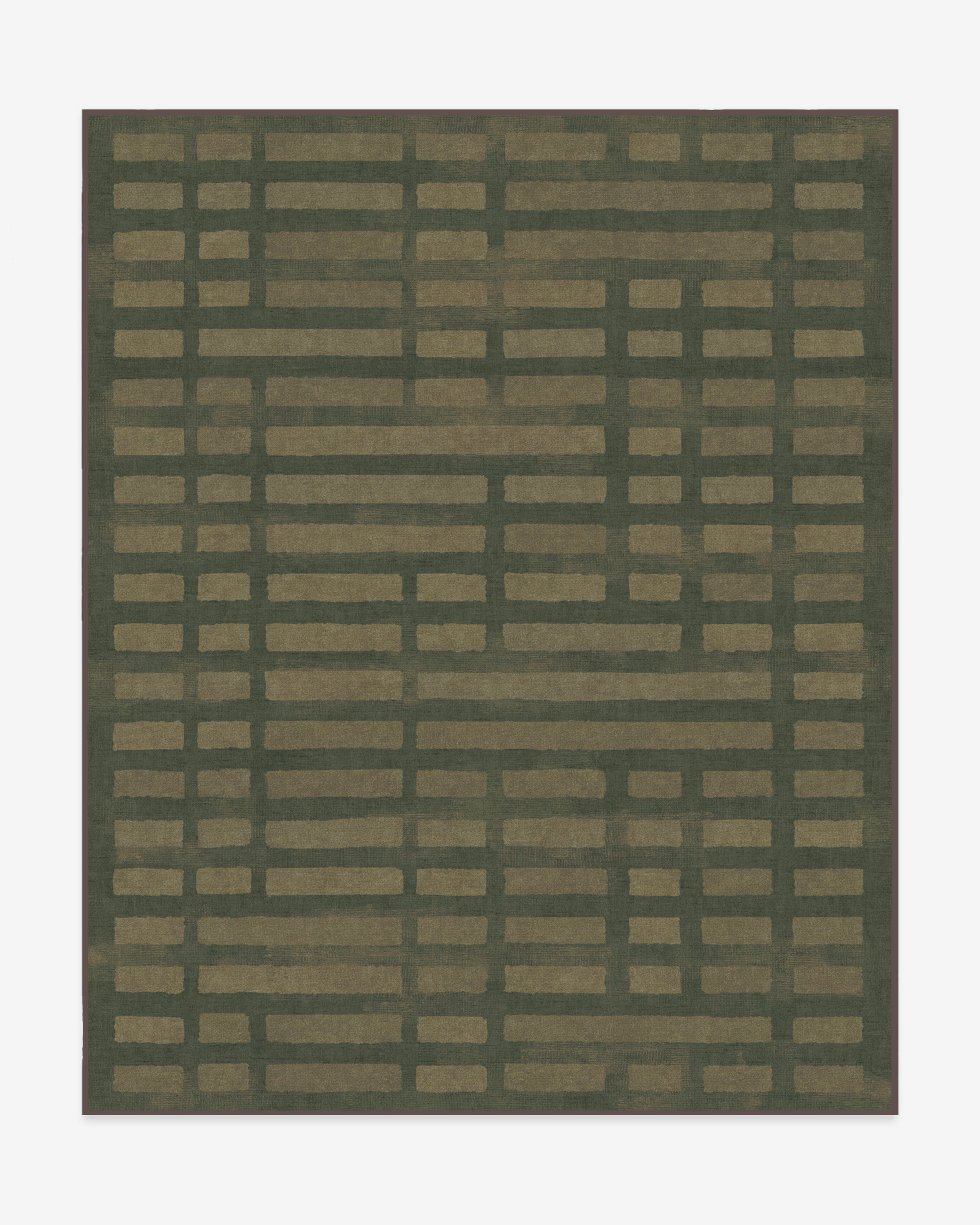 Laine Olive Green Tufted Rug
