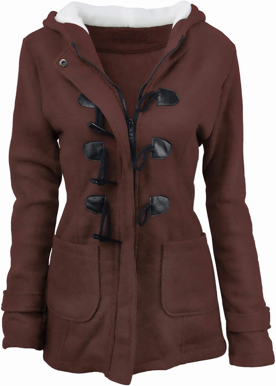 LCMTWX Womens rain coat winter Waterproof Windproof Outdoor Coat Plus Women's Coat Windbreaker Trench Coat Rain Jacket