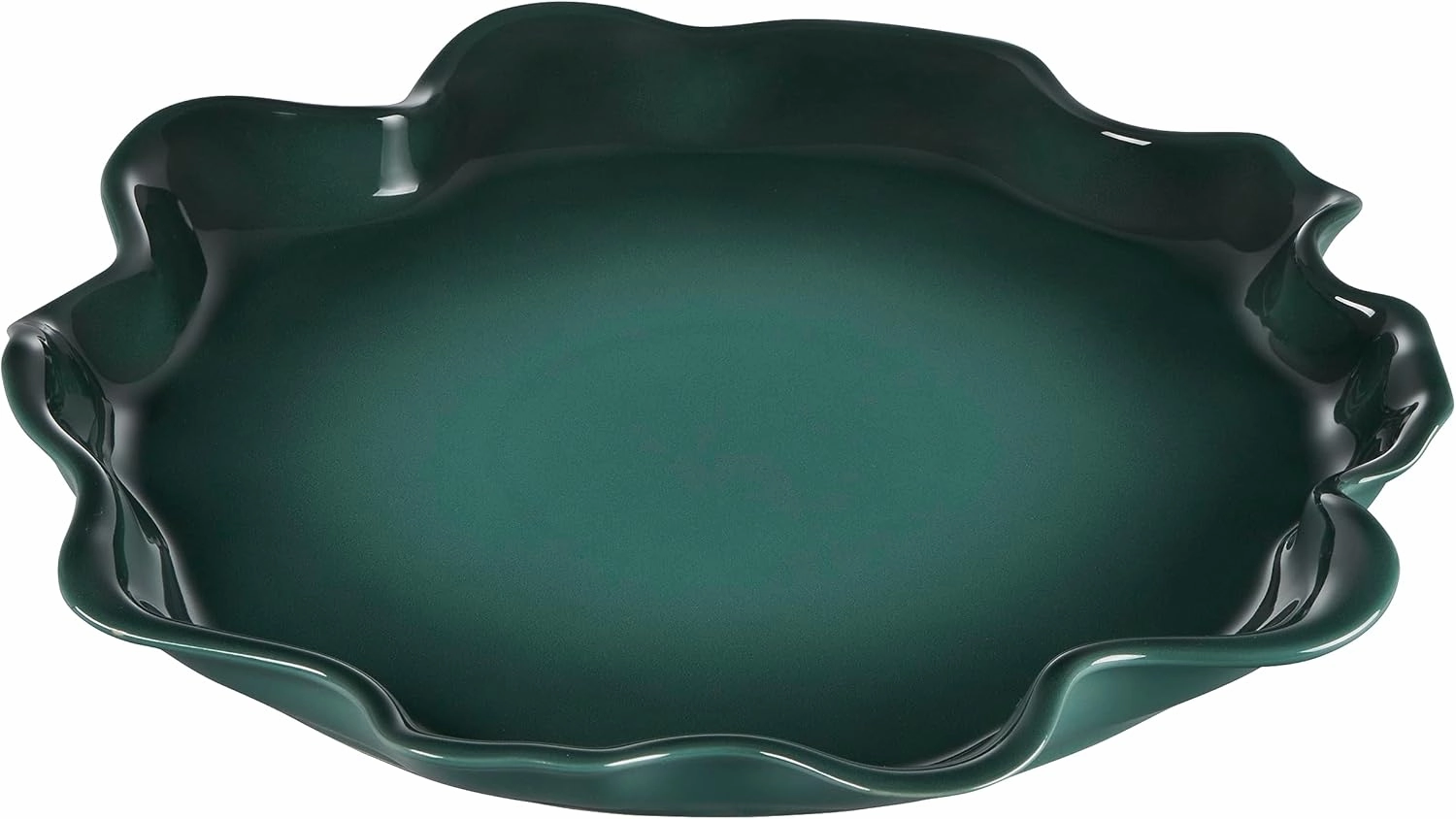 Le Creuset Stoneware Iris Collection Serving Platter, 14", Artichaut