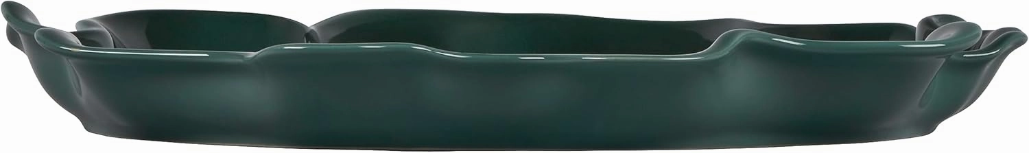 Le Creuset Stoneware Iris Collection Serving Platter, 14", Artichaut