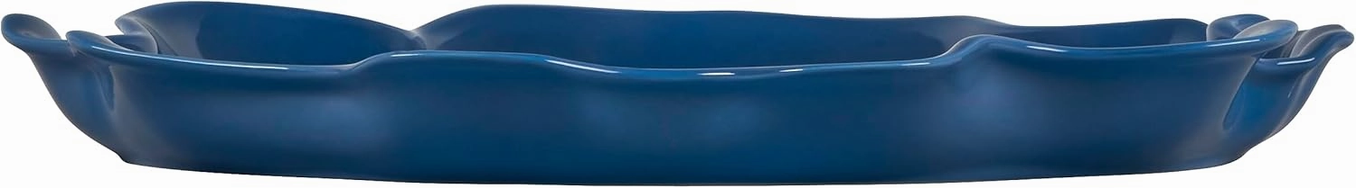 Le Creuset Stoneware Iris Collection Serving Platter, 14", Marseille