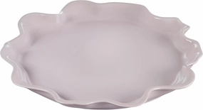 Le Creuset Stoneware Iris Collection Serving Platter, 14", Shallot