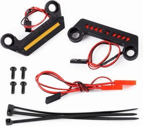 Led Headlight Taillight Light Bar Front Rear Light Kit for Tra-xxas Mini Maxx Small X Brushless 2S Rc 4Wd Off-Road Vehicle 1/16 RC Car Upgrade